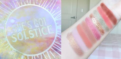 Colourpop新品九色眼影盘She‘s got solstice试色，有没有打动你的钱包？3